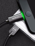 Câble Lightning à LED pour iPhone iPad et iPod vers USB - HypeTechShop